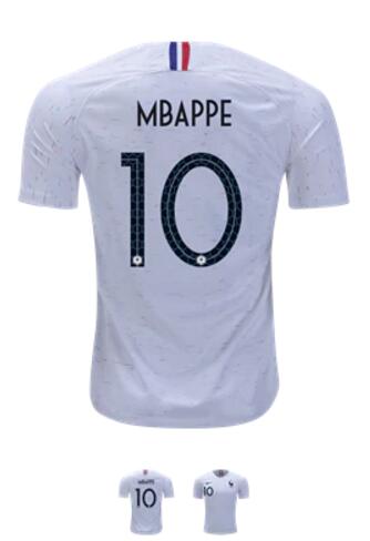 Men Mbappe France 2018 Away Jersey by Nike