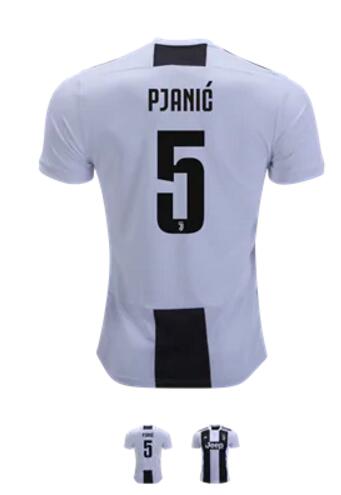 Men  Pjanic Juventus 18/19 Home Jersey by adidas