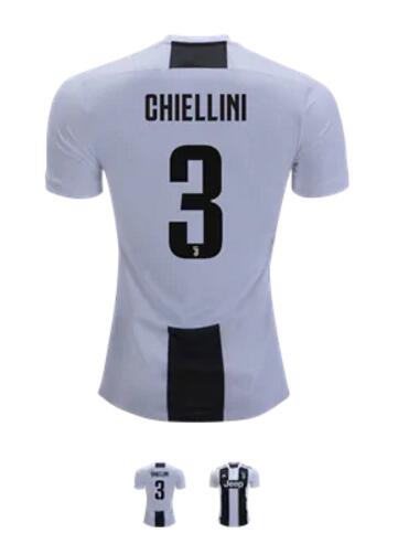 Chiellini Juventus 18/19 Men Home Jersey by adidas