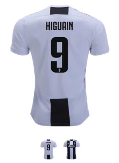 Men Higuain Juventus 18/19 Home Jersey by adidas