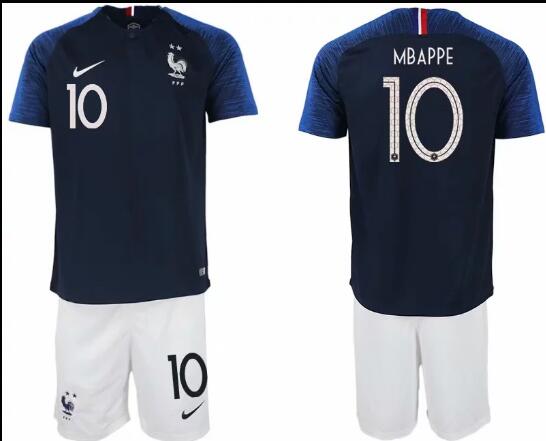 new France 10 MBAPPE Soccer jersey