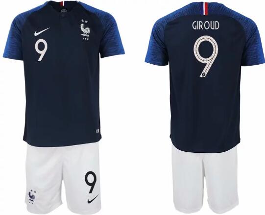 #9 France Olivier Giroud  men's Jersey