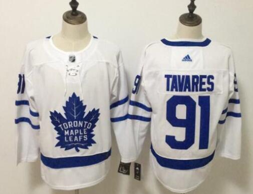 Youth Kid's Adidas Toronto Maple Leafs John Tavares White Hockey Jersey