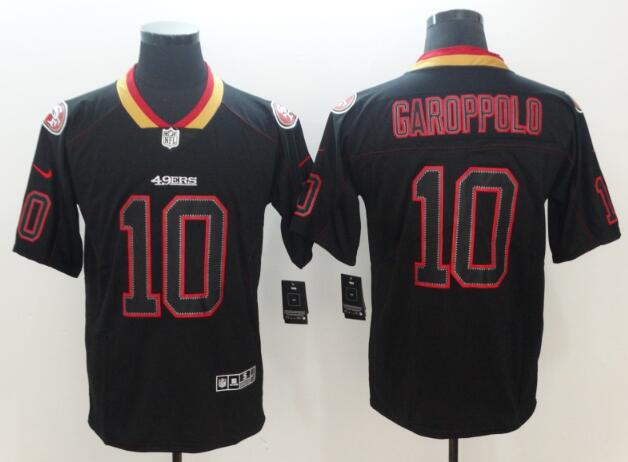 Fashion Nike San Francisco 49ers #10 Jimmy Garoppolo  Jersey