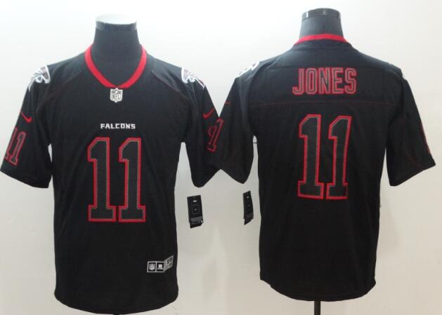 Nike Falcons 11 Julio Jones   Fashion Men's Jersey Black Color