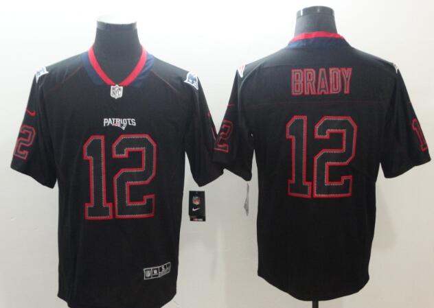 Fashion  Men's nike New England Patriots 12 Tom Brady  jersey