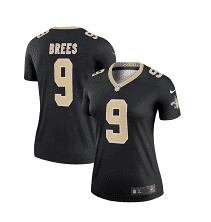 New Nike New Orleans Saints 9 Brees  Women Jersey