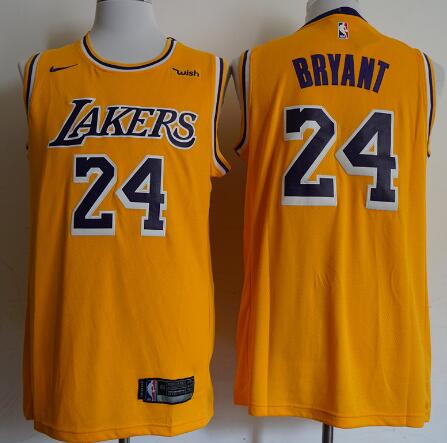 2018-19 New Men 24# Kobe Bryant Jersey