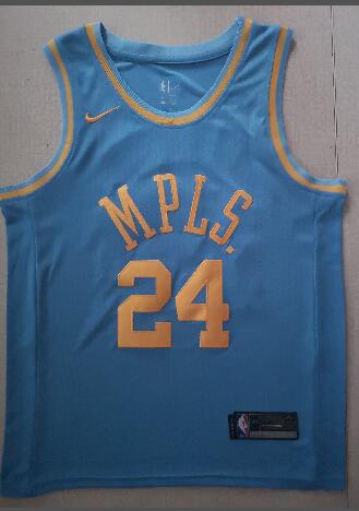 Nike Los Angeles Lakers Men #24 Kobe Bryant Throwback  Jersey