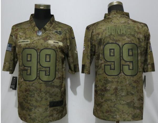 New Nike St.Louis Rams 99 Donald Nike Camo Salute to Service Limited Jersey