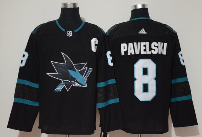 Adidas San Jose Sharks #8 Joe Pavelski  Men Jersey