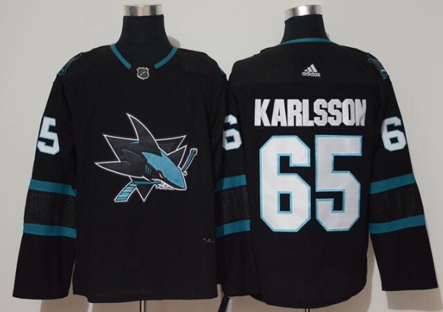 Men Adidas San Jose Sharks #65 Erik karlsson NHL Jersey