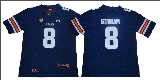 men's 2018 NEW Auburn Tigers Jersey 8 Jarrett Stidham College Football Jerseys