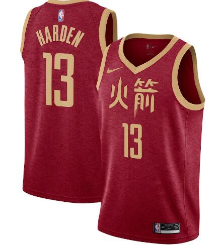 2019 New Mens City Style Nike 13 James Harden Jersey