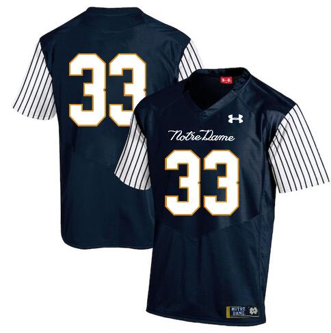 Josh Adams 33 Custom Navy Blue College Jersey Josh Adams 33 Custom Navy Blue College Jersey
