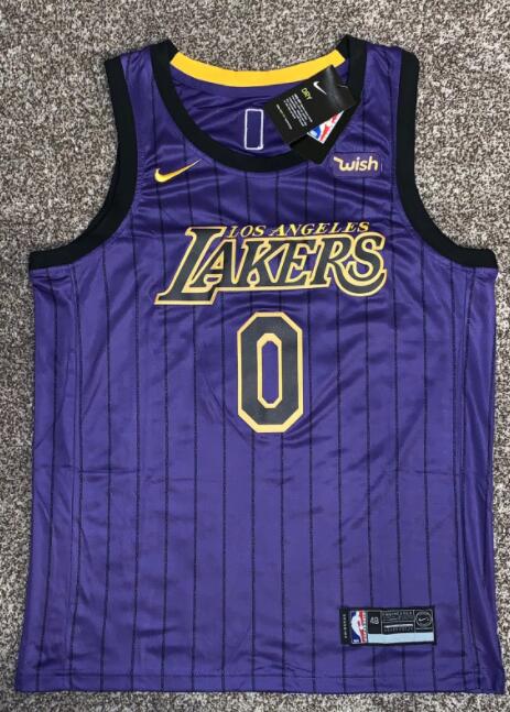 Men Kyle Kuzma Lakers 2018-19 City Edition Jersey