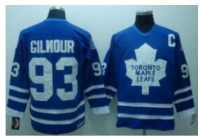 Toronto Maple Leafs #93 Doug Gilmour Blue Jersey