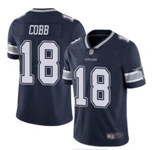 Nike Cowboys 18 Randall Cobb Navy Vapor Untouchable Limited Jersey