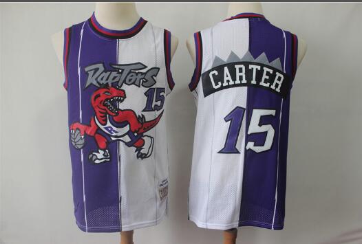 Men's Toronto Raptors Vince Carter  Split Jersey