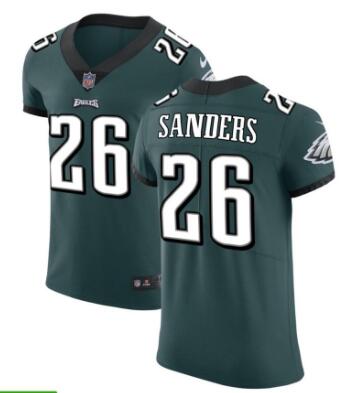 Eagles #26 Miles Sanders Midnight Green Team Color Men Stitched Football Vapor Untouchable Limited Jersey