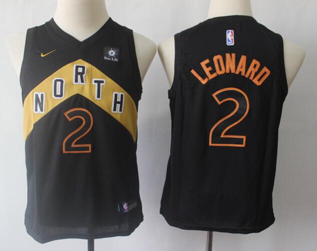 Toronto Raptors 2 Kawhi Leonard Kids Jersey