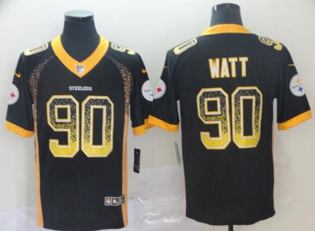 Men's Pittsburgh Steelers #90 T. J. Watt Nike  Fashion Jersey