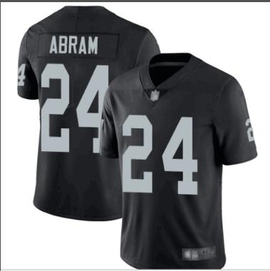 Oakland Raiders Men Johnathan Abram 24 Jersey