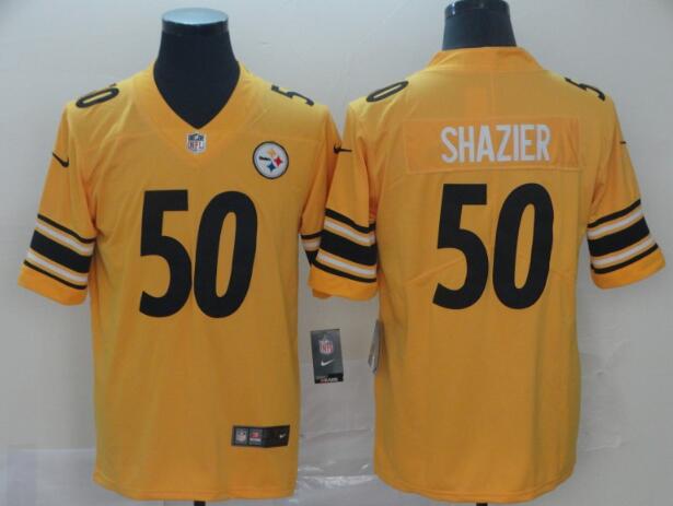 Mens Pittsburgh Steelers Ryan Shazier 50# Inverted Legend Jersey