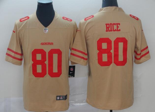 Nike San Francisco 49ers #80 Jerry Rice Inverted Legend Jersey