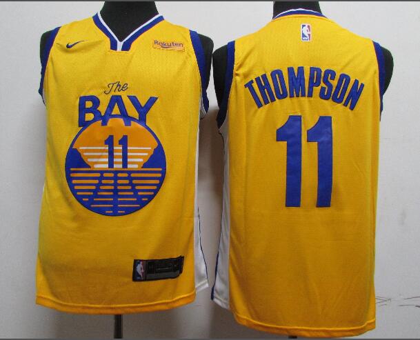 2020 Stephen  Men Stitched 11 Thompson Basketball Jerseys