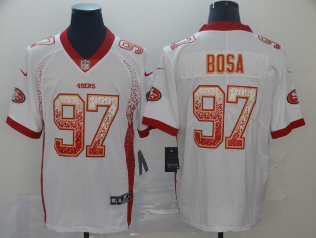 Nike 49ers #97 Nick Bosa Fashion Jersey