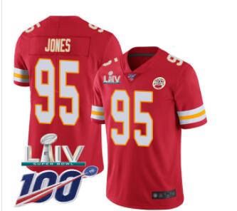 Nike Chiefs #87 Travis Kelce Red Super Bowl LIV 2020 Team Color Youth Stitched NFL 100th Season Vapor Untouchable Limited Jersey