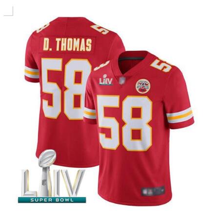 Men's Nike Derrick Thomas Red Kansas City Chiefs  Jersey