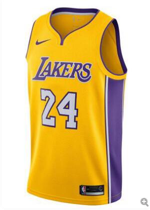 Men's Los Angeles Lakers Kobe Bryant Nike Gold Jersey