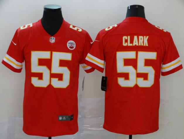 Nike Chiefs #55 Frank Clark Red  Team Color Men Stitched NFL Vapor Untouchable Limited Jersey