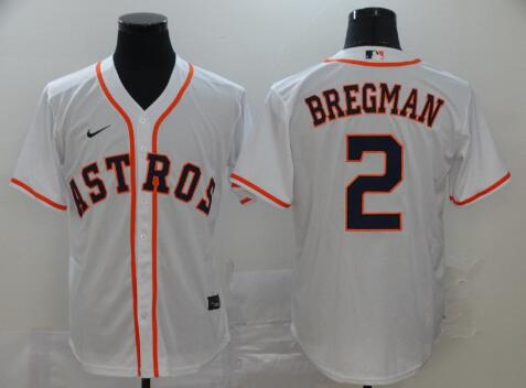 Men's Houston Astros #2 Alex Bregman Nike Jersey