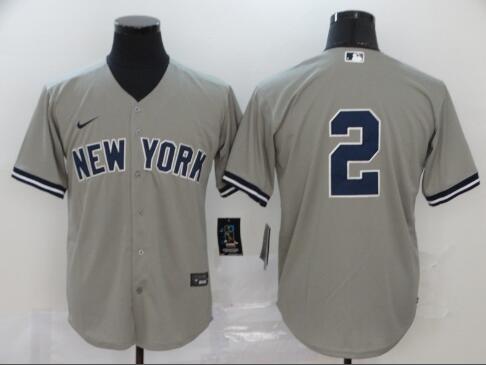 Men's New Derek Jeter #2 jersey-002