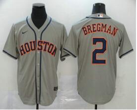 Men's Houston Astros #2 Alex Bregman Navy Blue Stitched MLB Cool Base Nike Jersey