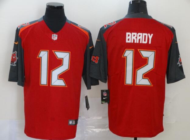 Men Tampa Bay Buccaneers 12# Tom Brady Jersey