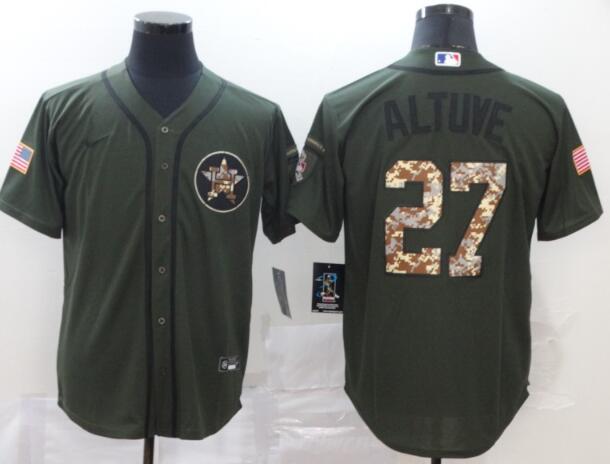 Men's Houston Astros #27 Jose Altuve Stitched jersey