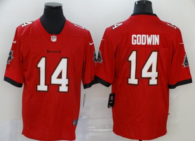 Men's Tampa Bay Buccaneers Chris Godwin Nike Red Vapor Limited Jersey