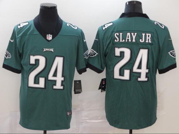 Men's Philadelphia Eagles Darius Slay Jr. Nike Midnight Green Stitched Jersey