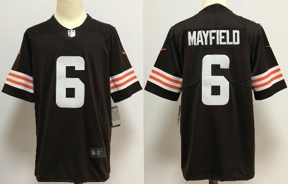 2020 new Men's Cleveland Browns Baker Mayfield  Stitched Jersey