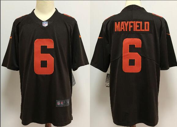 2020 new Men's Cleveland Browns Baker Mayfield  Stitched Jersey