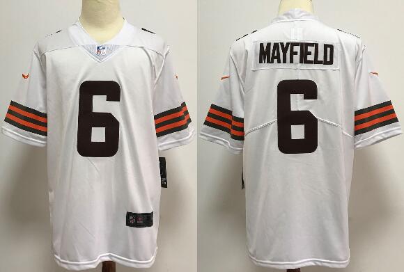 2020 new Men's Cleveland Browns Baker Mayfield  Stitched Jersey