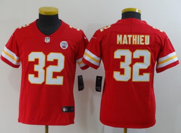 Nike Chiefs #32 Tyrann Mathieu Red  Youth Jersey