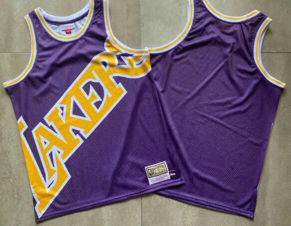 Mitchell & Ness Men's Los Angeles Lakers Big Face Jersey