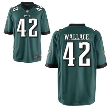 42#  Wallace Men Eagles  Jersey