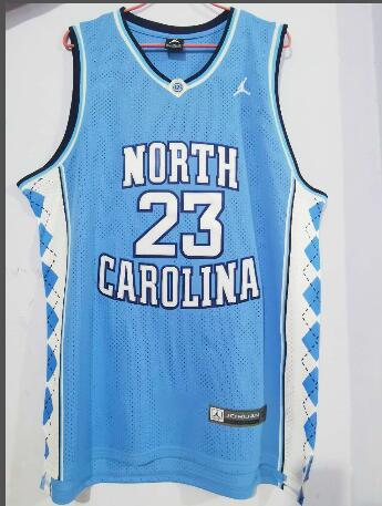 Men's Michael Jordan North Carolina  Stithed Basketball Player Jersey