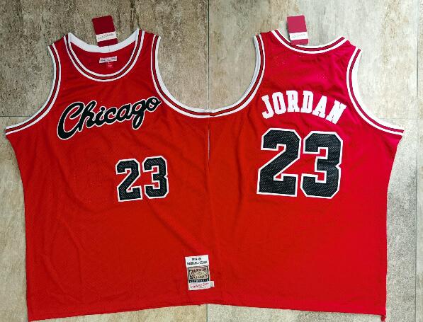 Men Michael Jordan Chicago Bulls Mitchell & Ness 1984-85 Hardwood Classics Rookie Embroidery Jersey